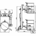 Fasskipper TS450 Abmessungen