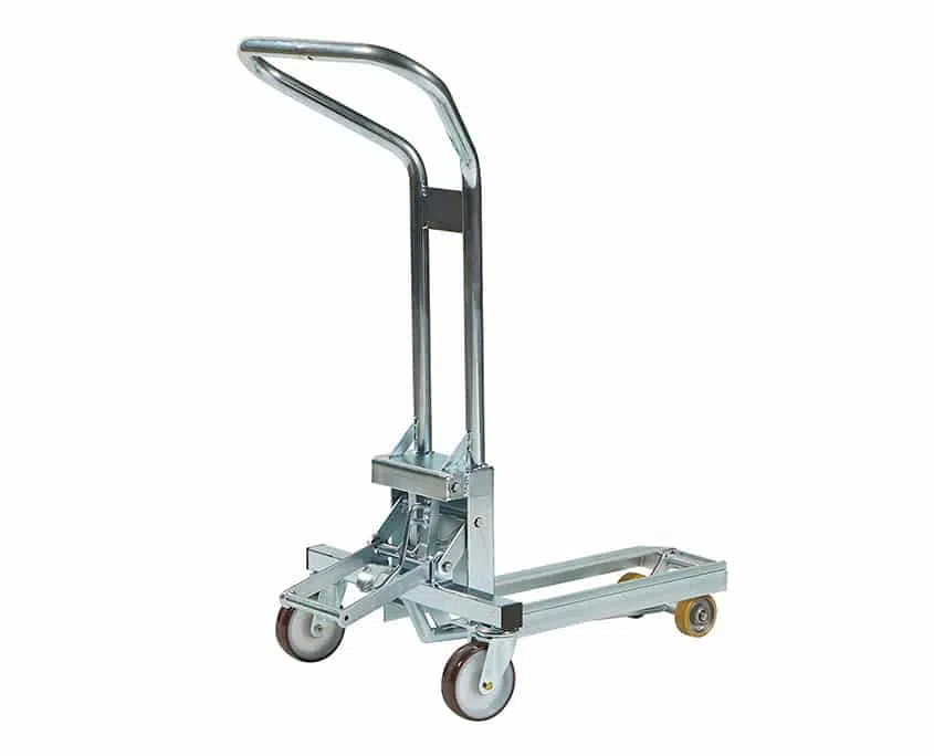 Mechanischer Heber für Halbpaletten