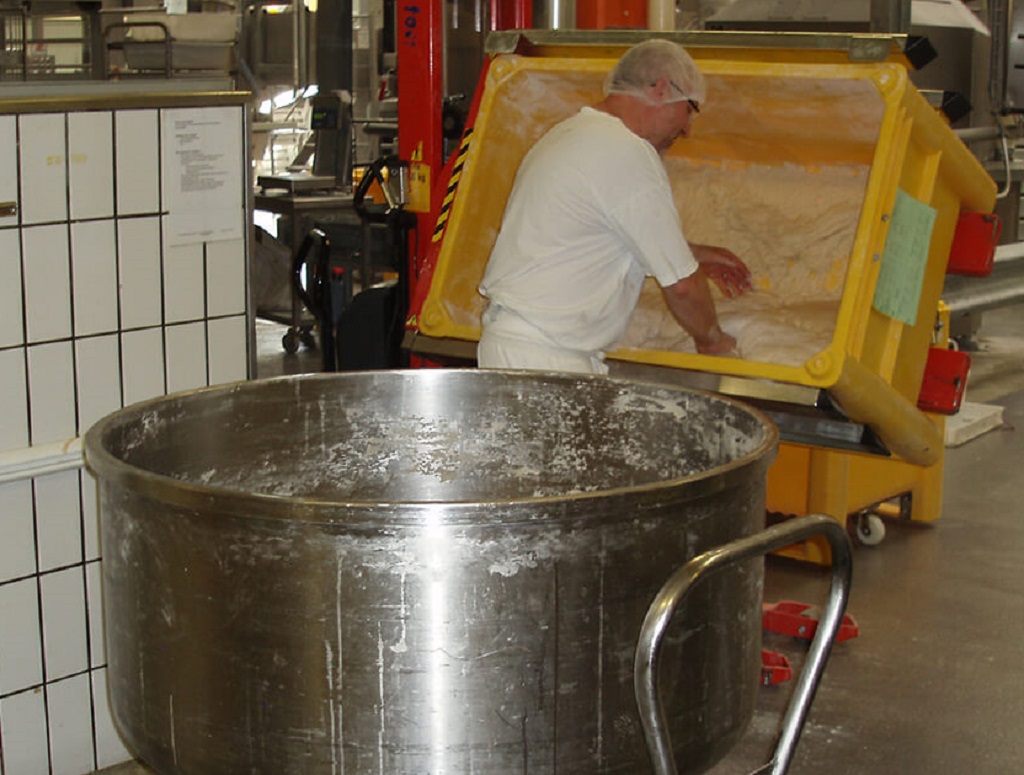 Rotator in der Bäckerei