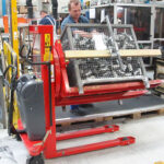 Rotator mit Gitterbox